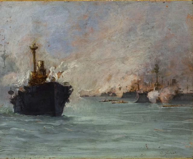 Nave nella nebbia